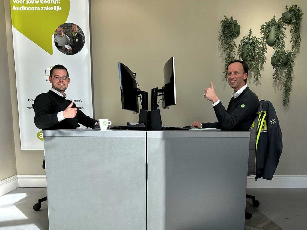 Het serviceteam van Audiocom