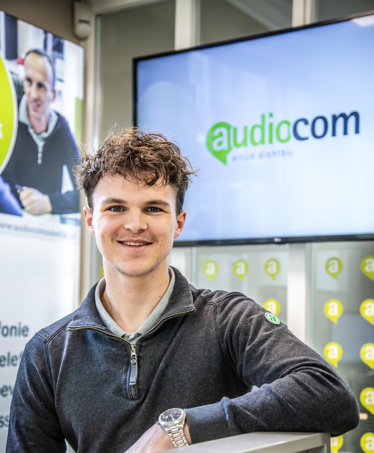 De servicedesk van Audiocom in Dokkum