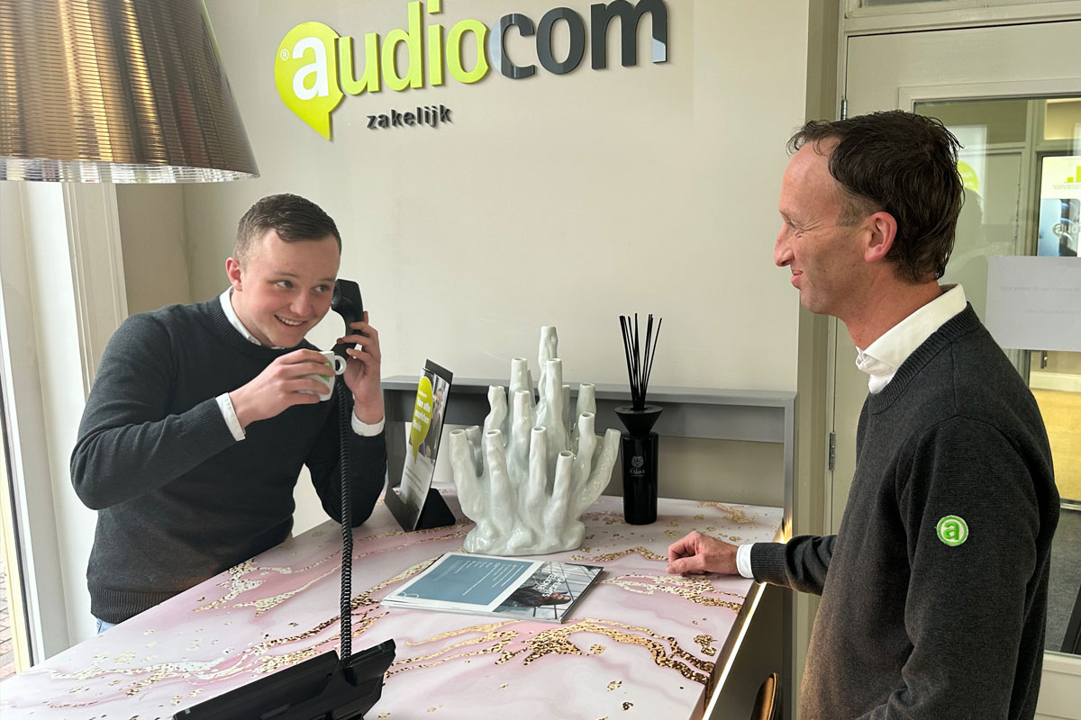 Audiocom zakelijk balie